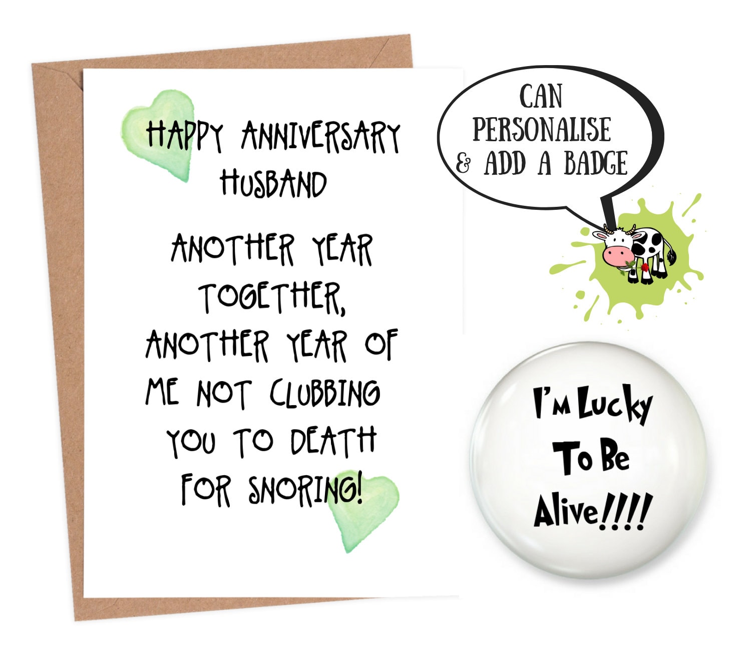 Funny Anniversary Card Husband Funny Anniversary Card For Etsy Uk