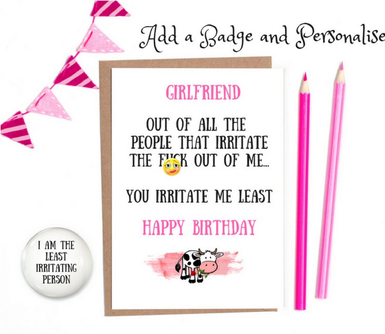 Geburtstag Karte Freundin