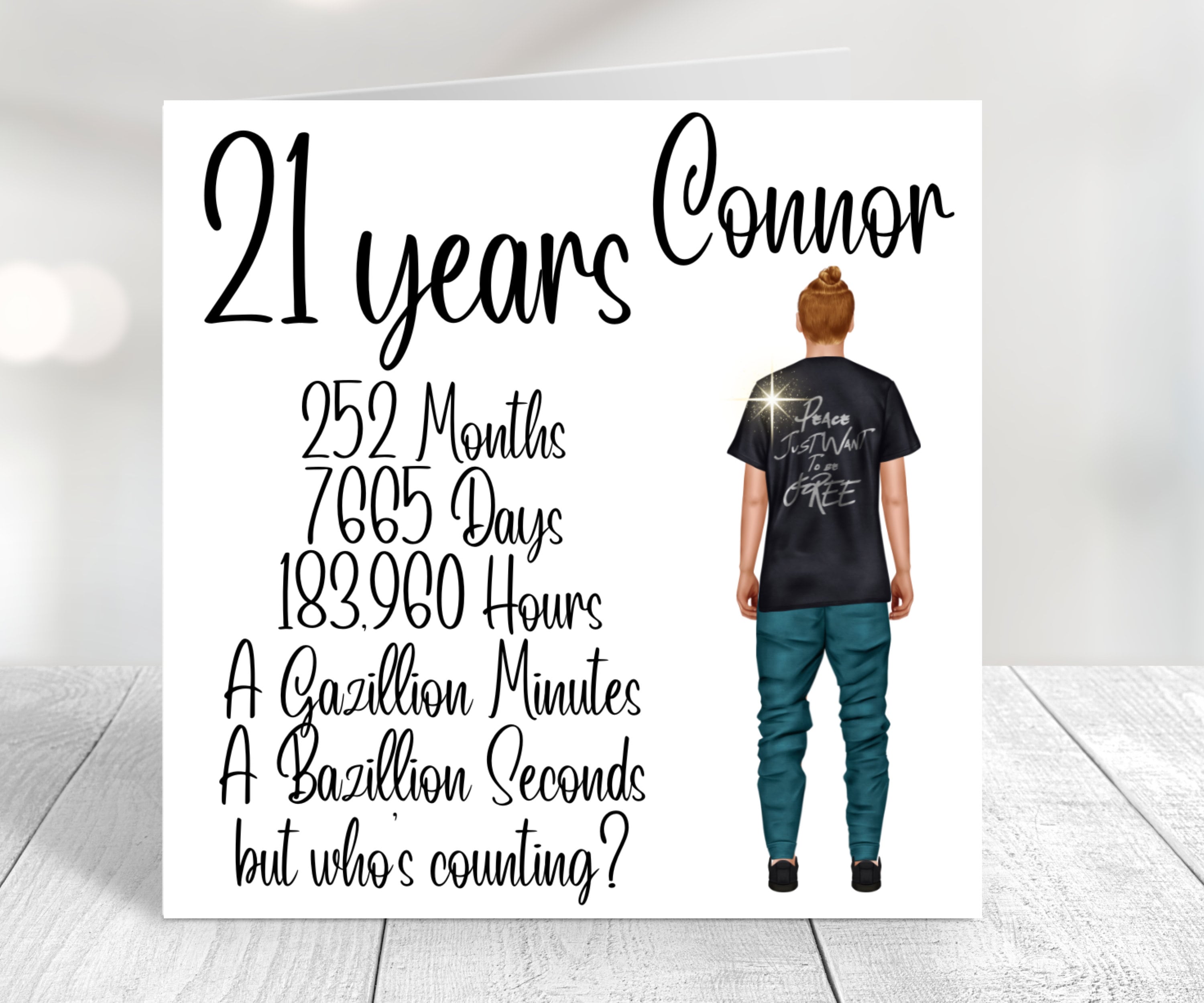 21st Birthday Card Boy 21st Card Boy 21st Birthday Card for Boy Best — free download