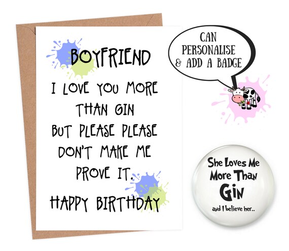 funny boyfriend birthday cards
