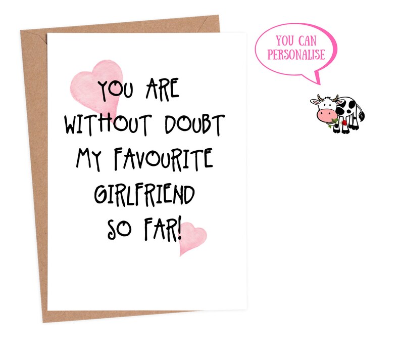 Birthday Card For Girlfriend