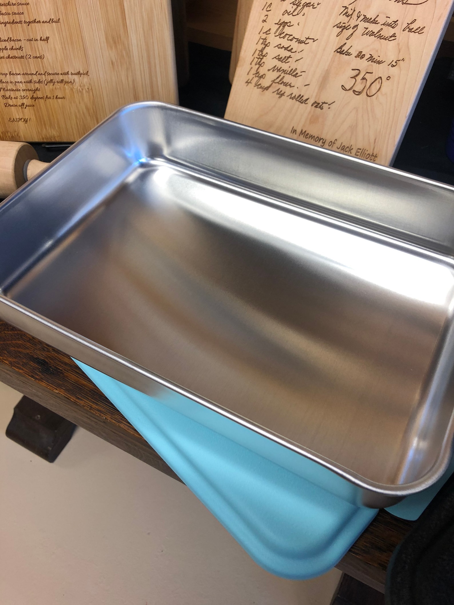 Personalized Aluminum Baking Pan With Lid. Your Name Kitchen Engraved ...