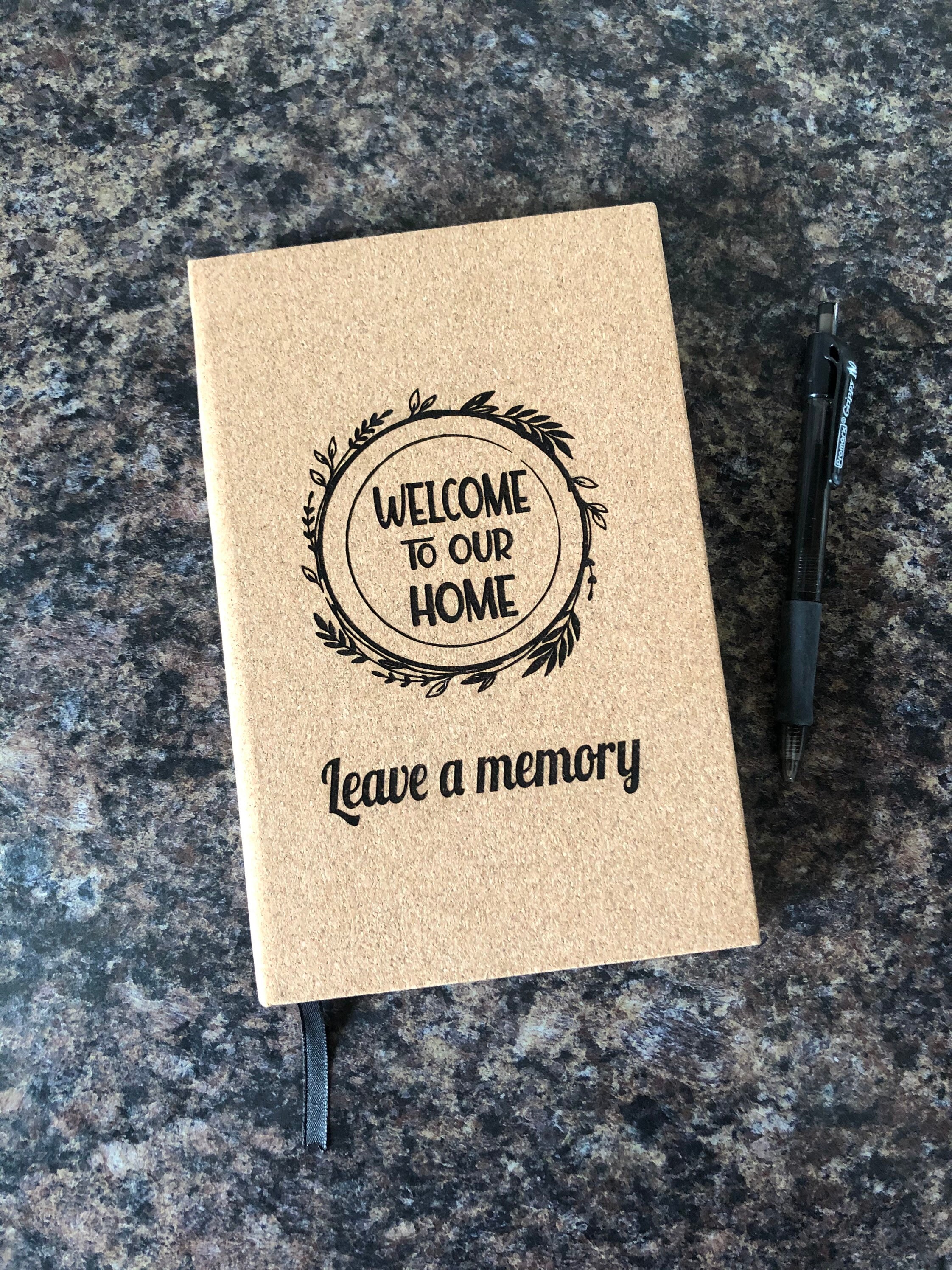 Personalized Memory Journal. Engraved Leatherette Journal. Etsy