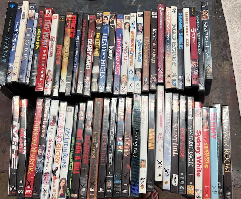 DVD Movies Used. Pick Your Own Movie. - Etsy