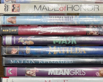 DVD Movies Used. Mai-Ter Title. Pick Your Own Movie. Over 200 Movies.