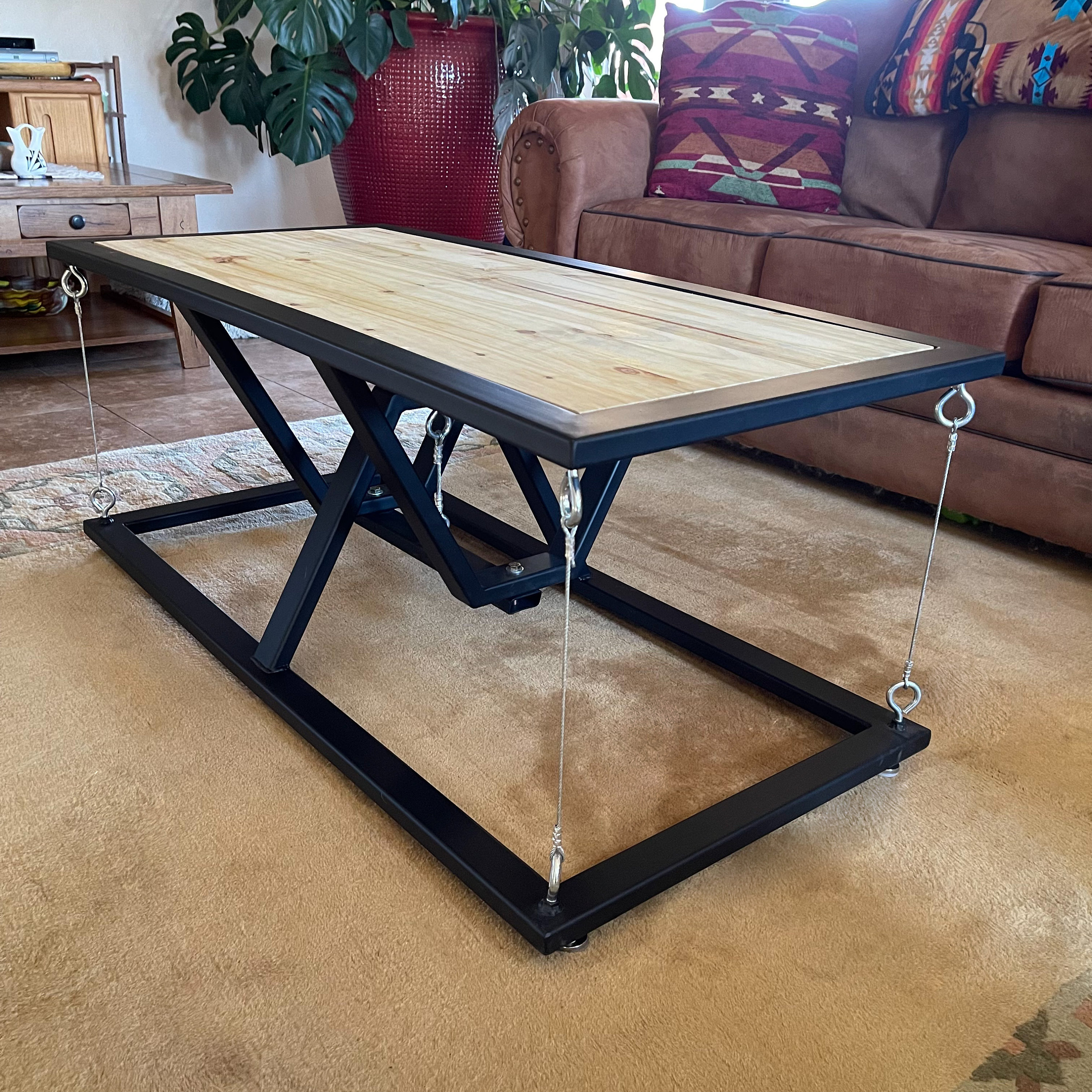 Impossible Coffee Table Tensegrity Table 48L by 24W by 20H - Etsy UK