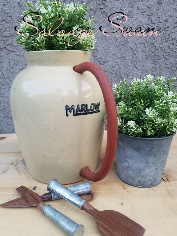 Vintage Wine Crock Wine Collectors Vintage Marlow Crock Etsy