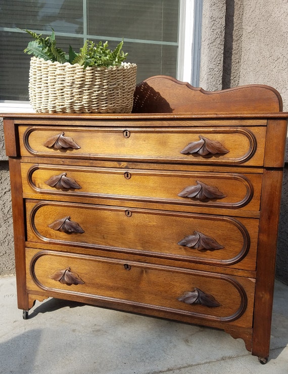 Victorian Dresser Vintage Dresser Antique Dresser Farmhouse Etsy