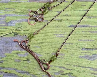 The Delicate Bar Pendant: A Wire Weaving Tutorial by Wendi of Door 44 Studios