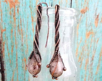 The Twig Earrings: A Wire Weaving Tutorial by Wendi of Door 44 Studios