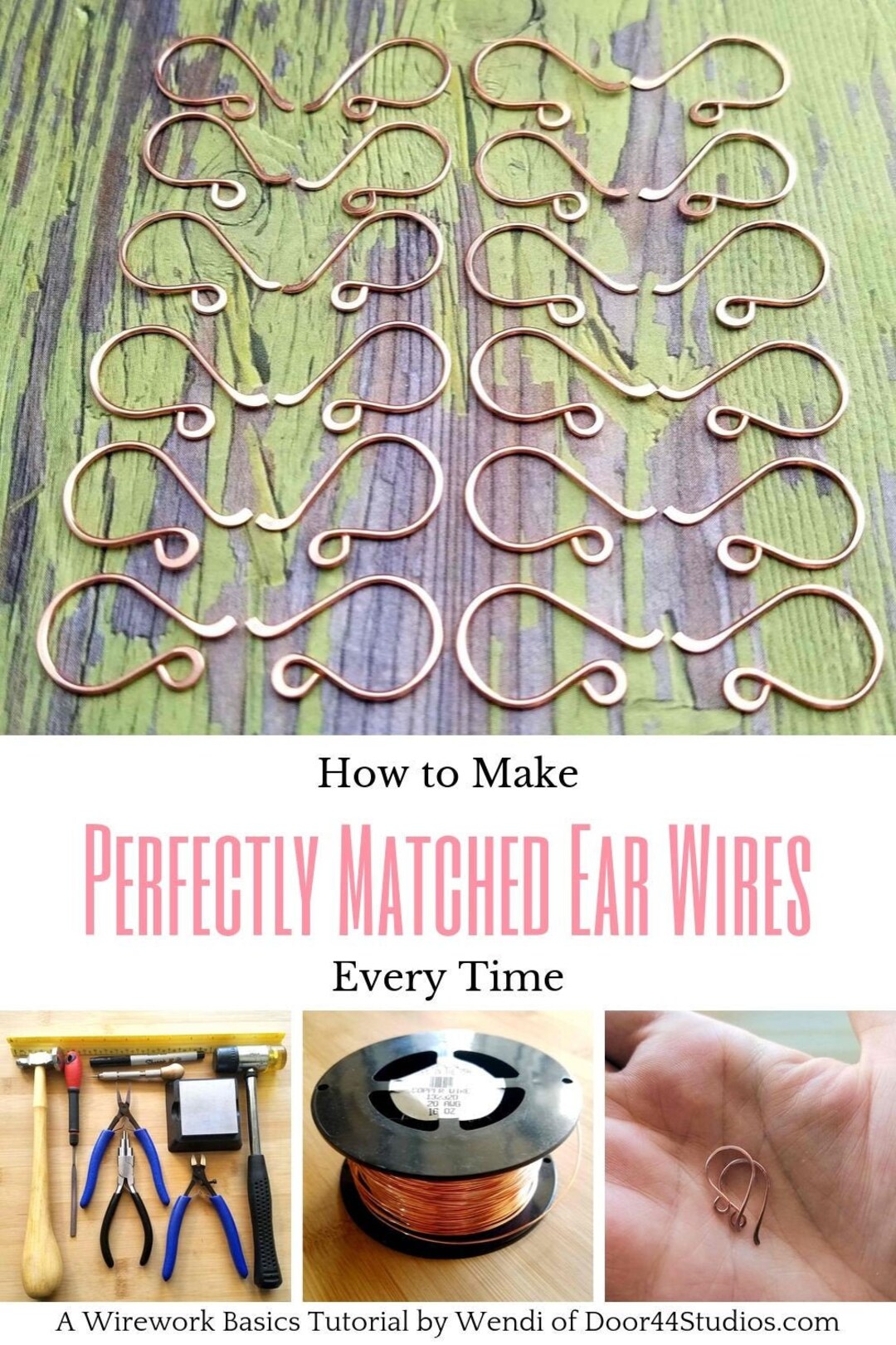 How to Make Your Own Custom Earring Hooks: A Wirework Basics