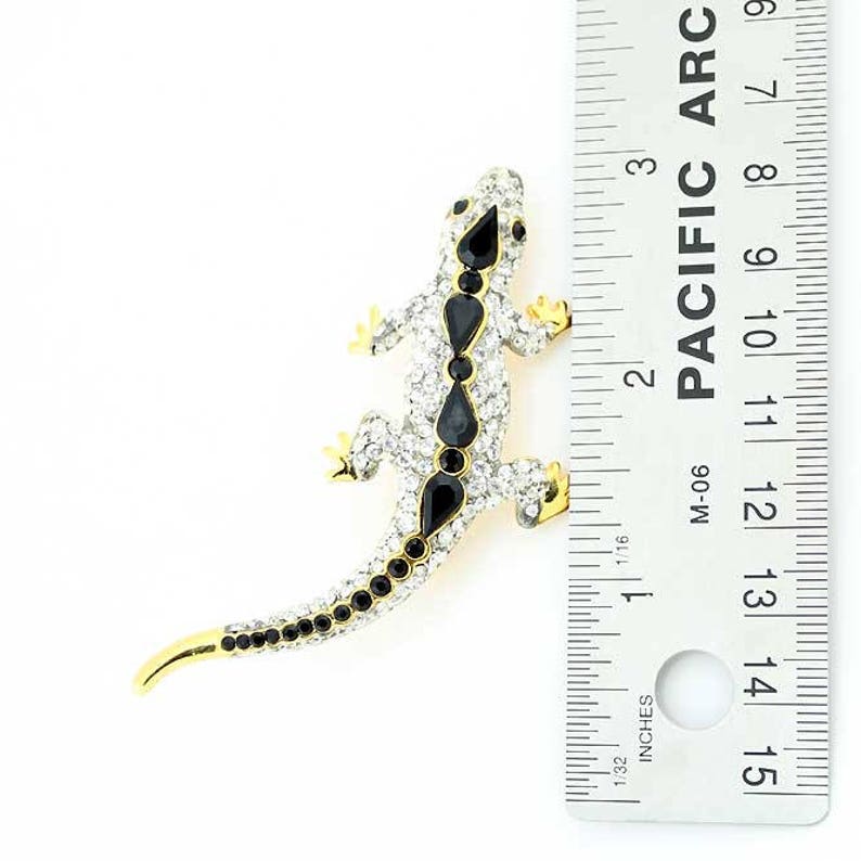 Lizard Broach Reptile Lizard Jewelry Component Lizard Brooch Chameleon DIY Craft Project Embellishment