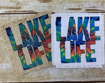 Lake Life Hat Patch Sublimation Hat Patch DIY Hat Making Supplies Patches for Hats Hat Patch Lake Life Patch Iron On Patch
