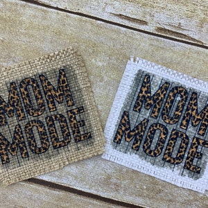 Hat Patch, Mom Mode Hat Patch, DIY Hat Making Supplies, Sublimation Hat Patch, Patches for Hats, Iron On Patch, Sassy Sayings