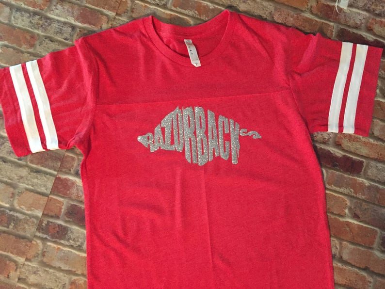 Matching Shirts Razorback Shirt Arkansas Razorbacks Jersey Arkansas Shirt Spirit Wear Bodysuit Infant Razorback Shirt Game Day Shirt
