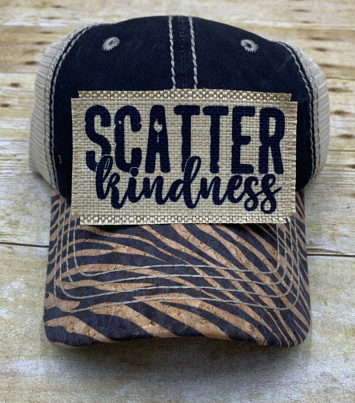 Hat Patch Scatter Kindness Hat Patch Kindness Hat DIY Hat Etsy
