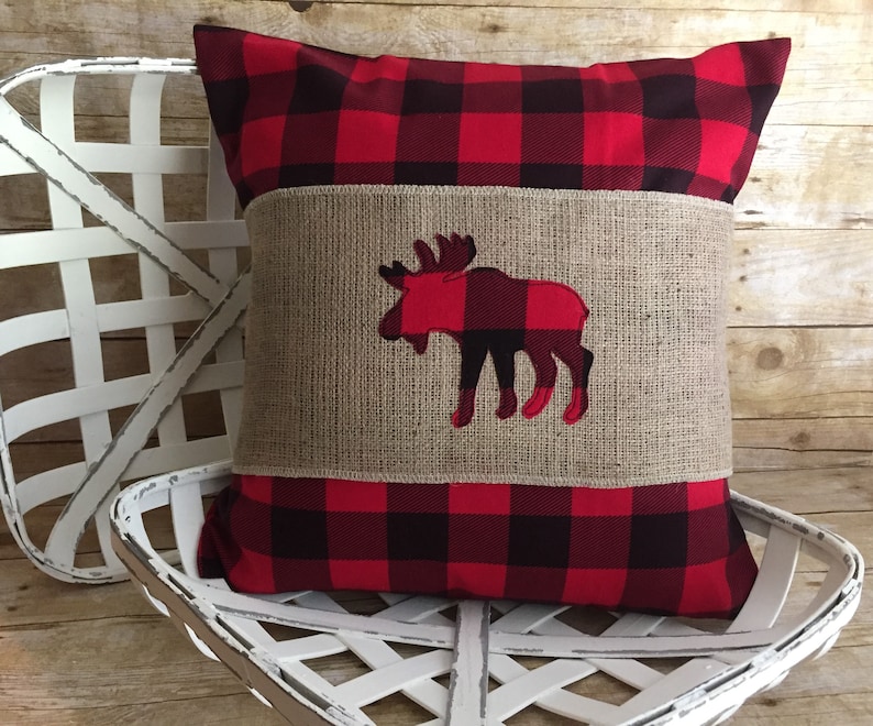 Blank Buffalo Plaid Pillow Cover Buffalo Plaid Pillow Cover Etsy