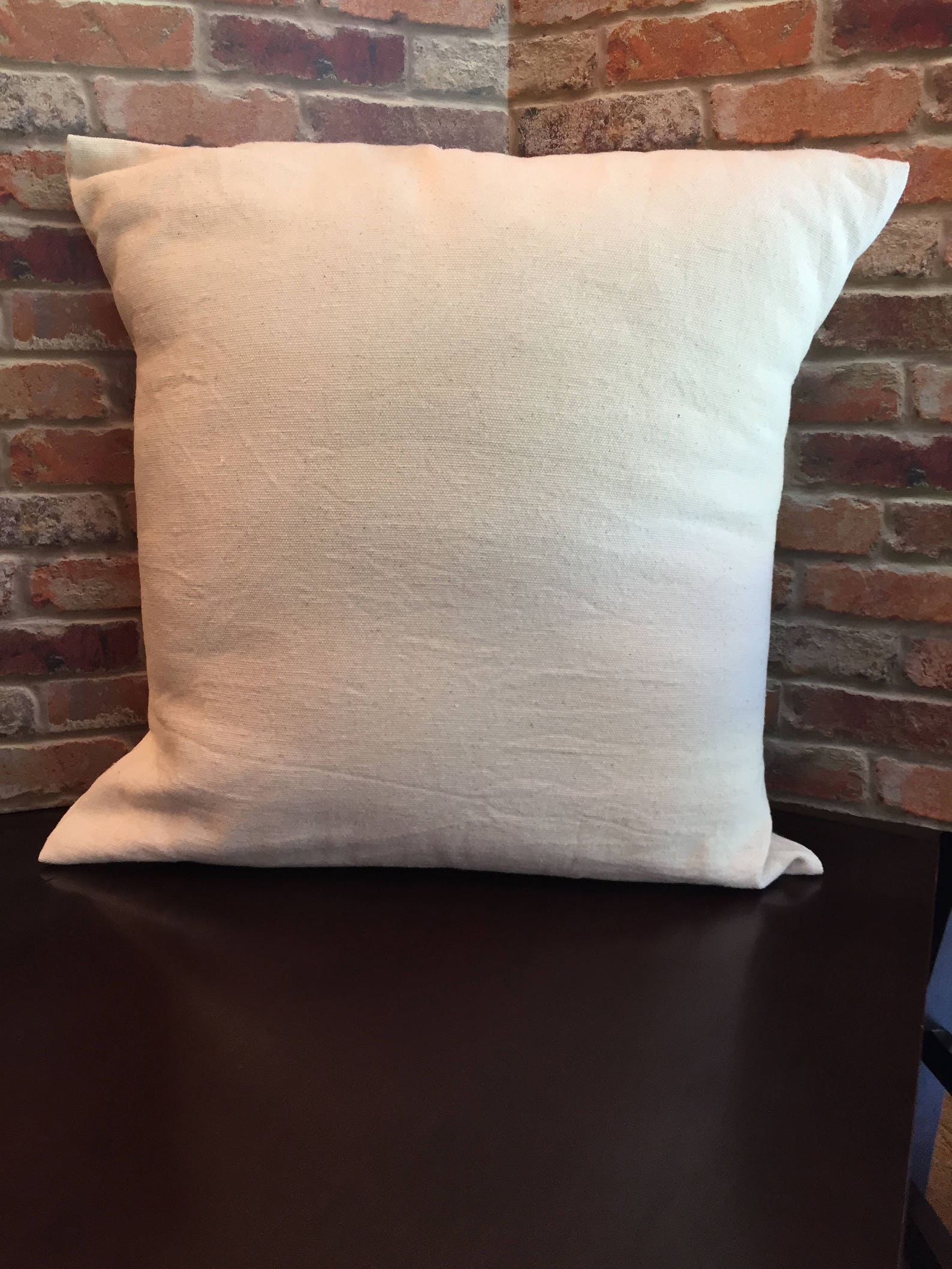 Blank Canvas Pillow Cover Blank Pillow Cover Throw Pillow Etsy