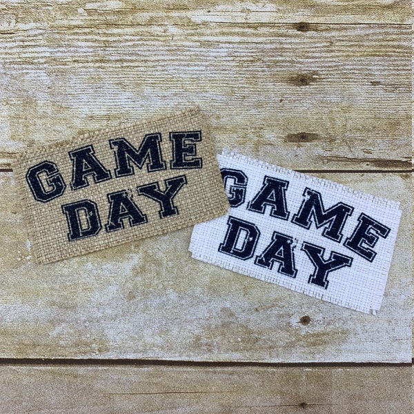 Hat Patch, Game Day Hat Patch, DIY Hat Making Supplies, Football Hat Patch, Baseball Hat Patch, Sublimation Hat Patch, Patches for Hats