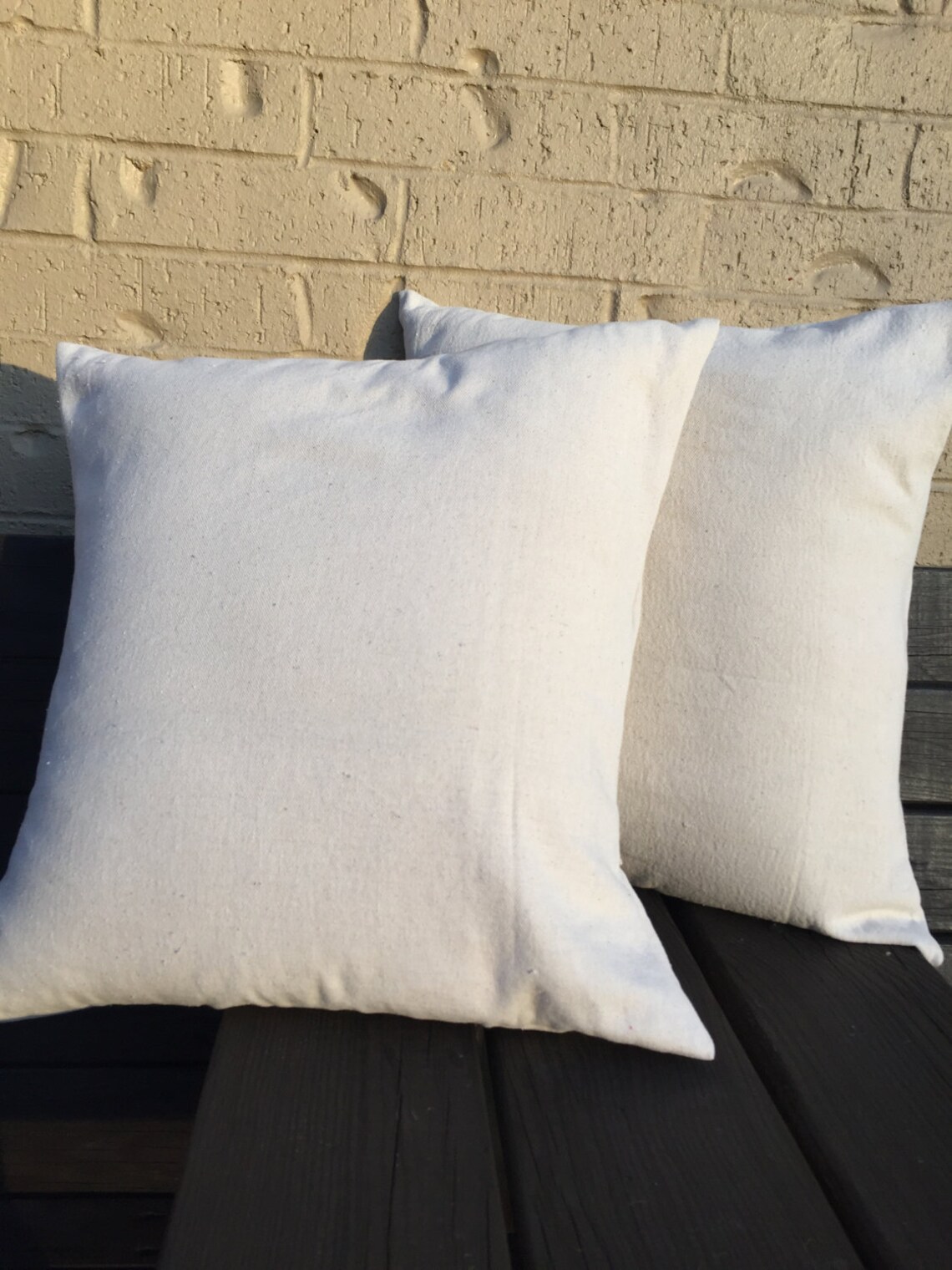 Blank Canvas Pillow Cover Blank Pillow Cover Throw Pillow Etsy