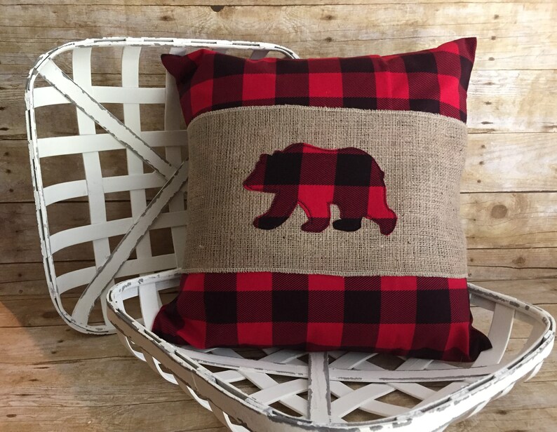 Blank Buffalo Plaid Pillow Cover Buffalo Plaid Pillow Cover Etsy