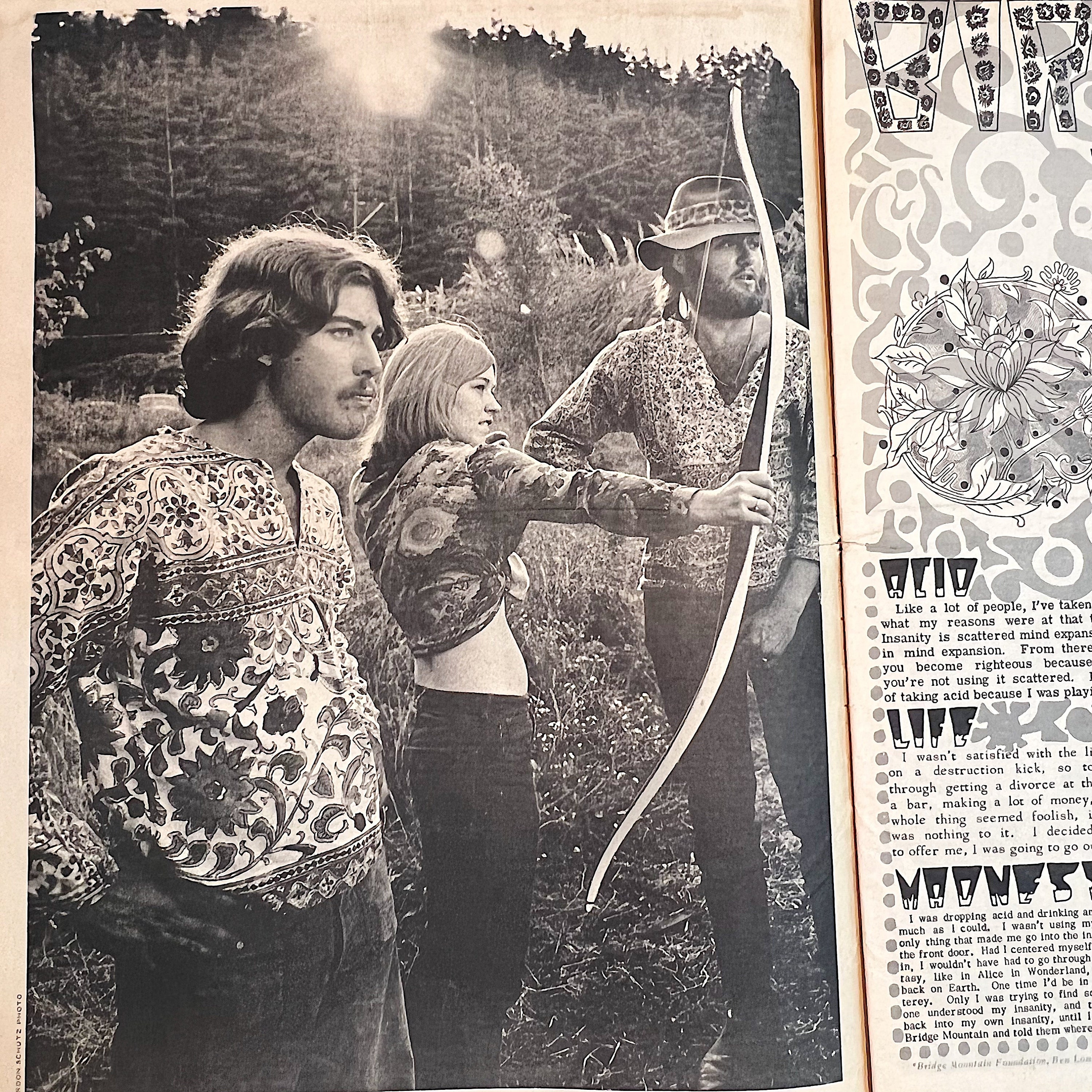 Rare 1967 Oracle Psychedelic Newspaper: Southern California