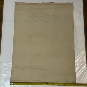 Early 1900s Painting of Woman and Butterfly by Louis E. Rasch ...