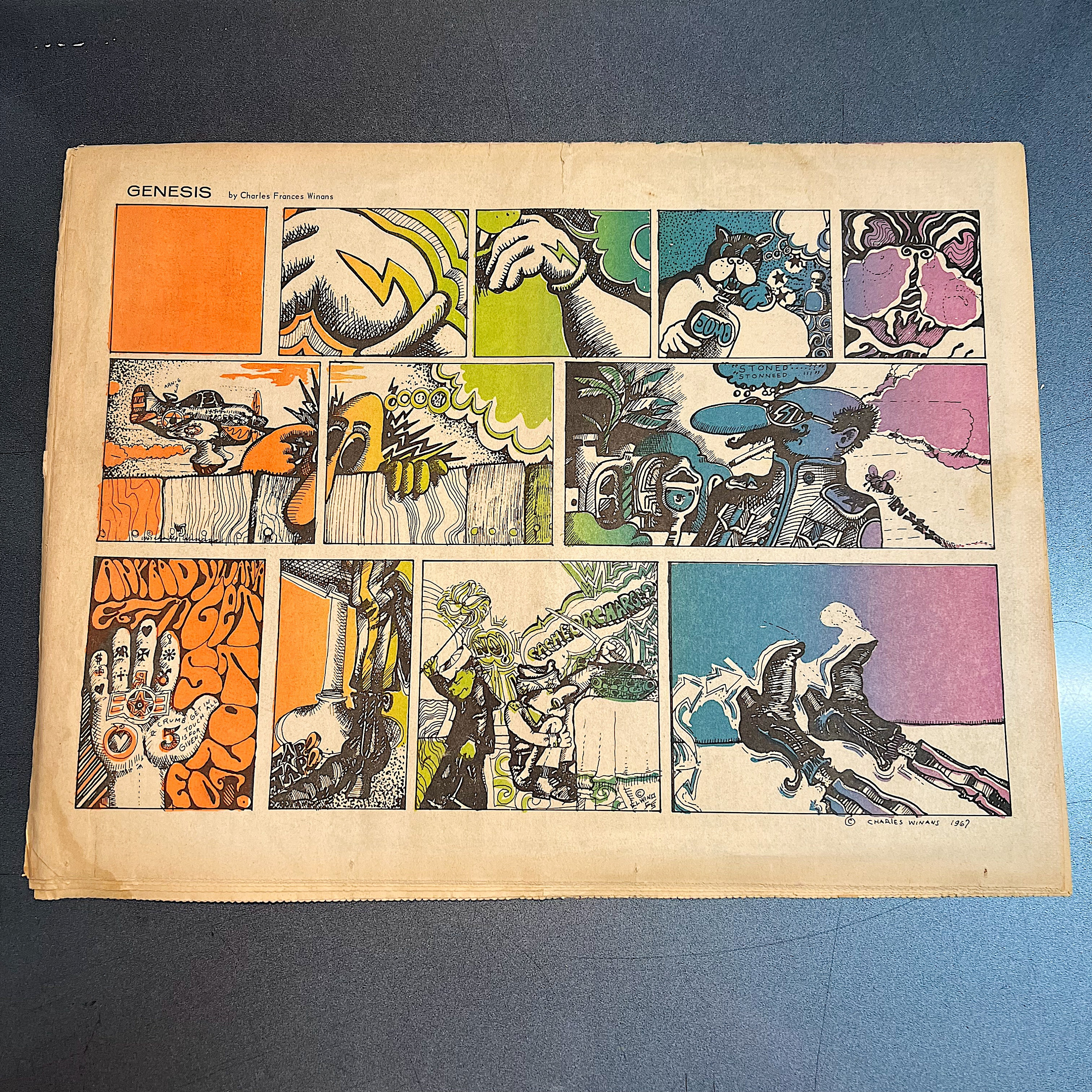 Rare 1967 Oracle Psychedelic Newspaper: Southern California