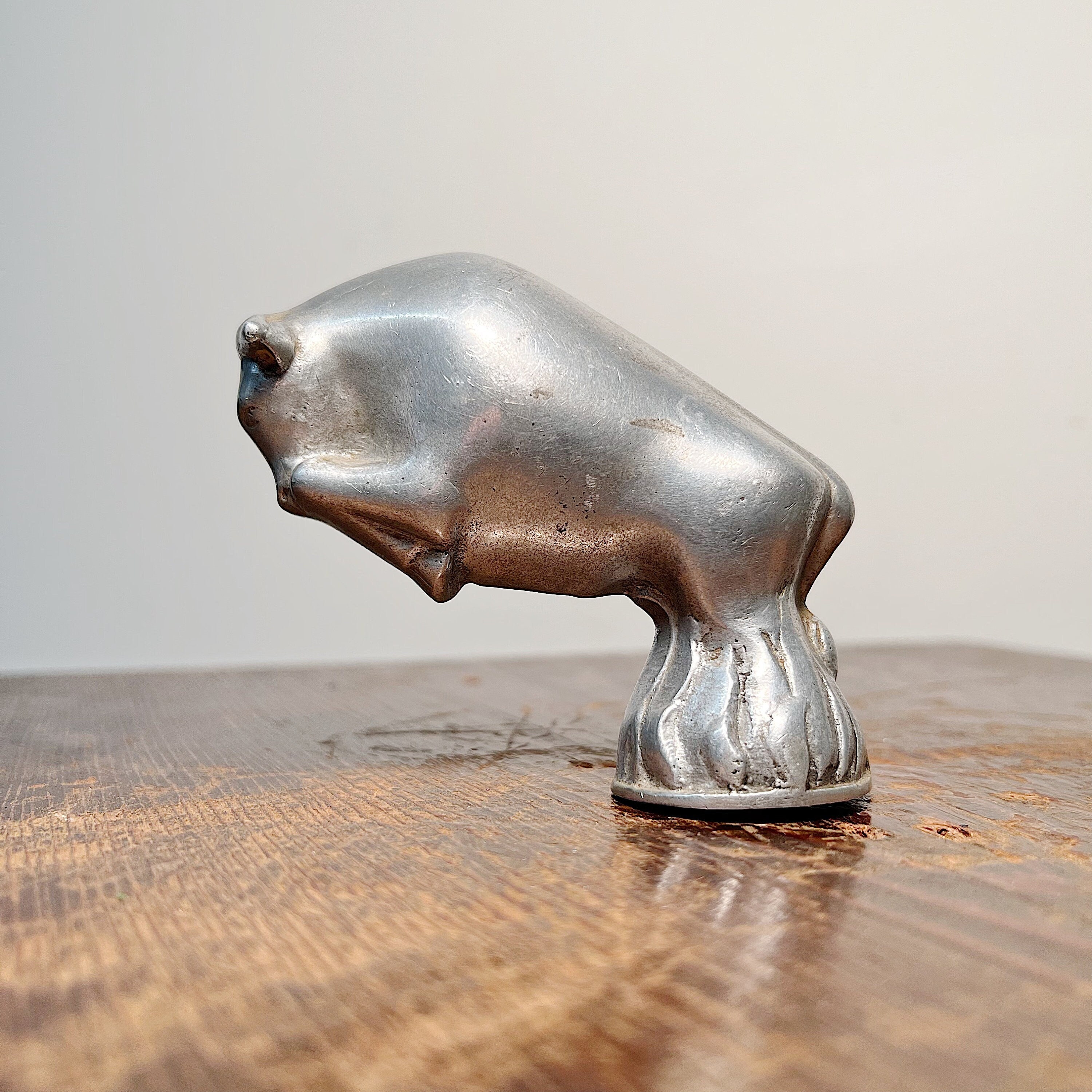 1950s Chrome Bull Hood Ornament Rat Rod Culture Rockabilly - Etsy