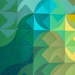 Rare 1970s Op Art Design Archive Collection by Mary Erickson - Original Works & Academic Archive - Modern Design Artwork - Interior Wall