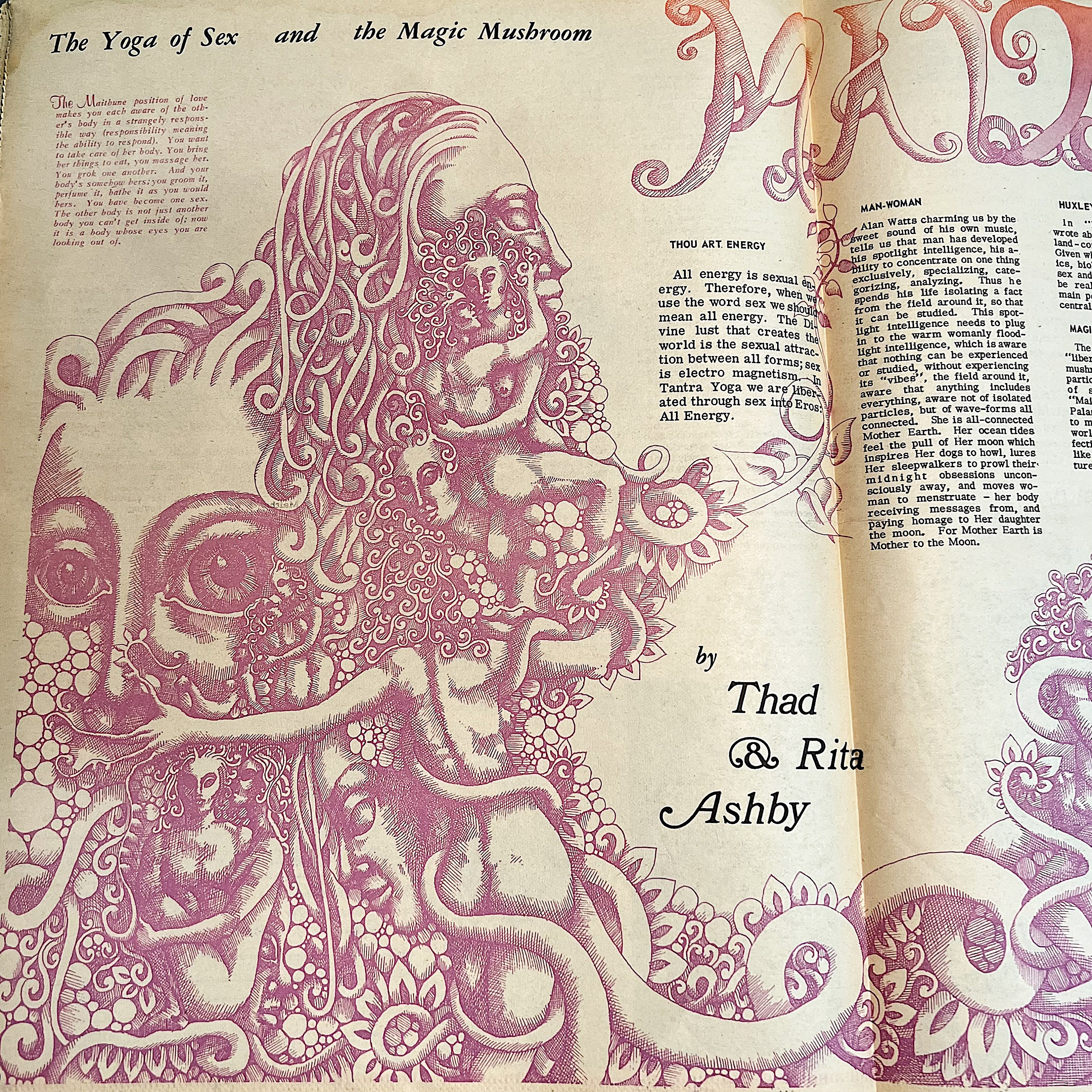 Rare 1967 Oracle Psychedelic Newspaper: Southern California