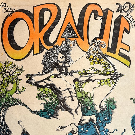 Rare 1967 Oracle Psychedelic Newspaper: Southern California