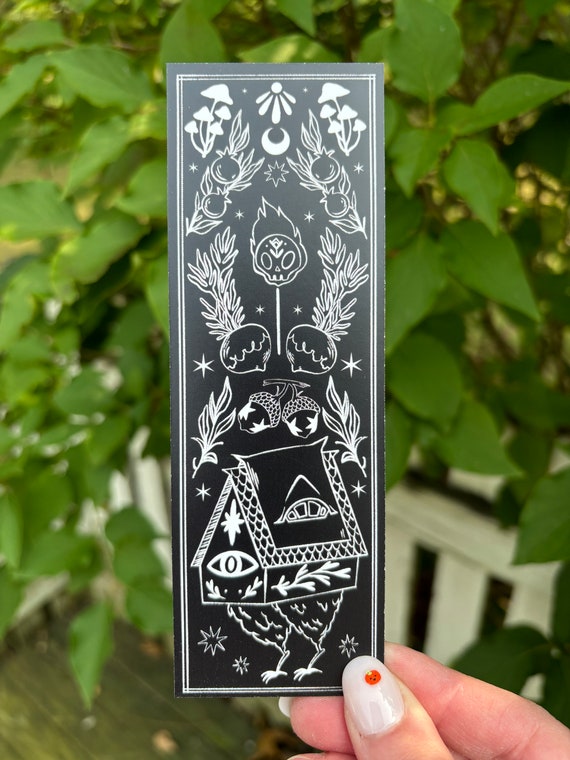 Chicken Hut - Baba Yaga Folk Glossy Bookmark