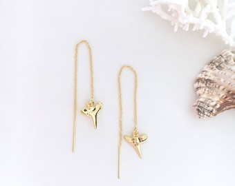 Shark Tooth Earring Threaders