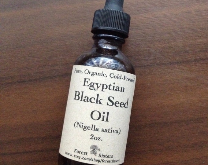 Egyptian Black Seed Oil organic, Coldpressed, Pure Nigella Sativa
