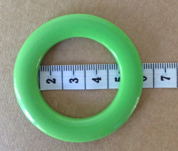 HIGH density plastic LARGE RINGS (5.5cm) for swimsuit/fashion garments