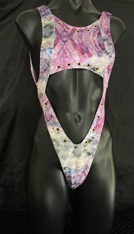 I love LOVE***MissManeater LOVE #oneofakind cut out eyelet SUPERhighcut designer swimsuit