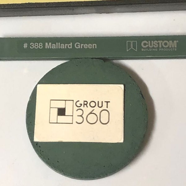 Grout360 Matches 388 Mallard Green, Sanded Grout. Shipping Included. Tile Grout Colors