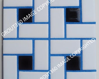 Buzzed Blue 1 Pound Bag, Sanded Grout. Tile Grout Colors. 1 pound of grout