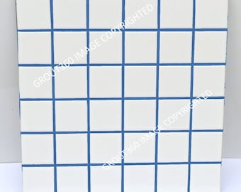 Cobalt Blue 10 Pound Bag, Sanded Grout with Blue Colorant added. Tile Grout Colors. 10 pounds of grout