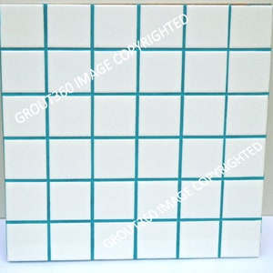 St. Martins Teal Grout 10 Pound Bag, Sanded Grout. Tile Grout Colors. 10 pounds of grout