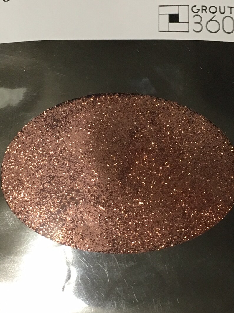 Light Copper Grout Glitter 50 grams/ 1.75 oz. for adding an Etsy
