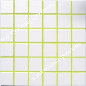 Lime Green Grout 10 Pound Bag, Unsanded Grout. Tile Grout Colors. 10 pounds of grout