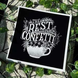 The Rest Is Confetti art print | Haunting of Hill House | Nell Crain