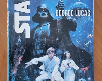 1976 Star Wars Adventures of Luke Skywalker: First Edition, Hardcover Book with Dust Jacket