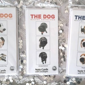 Dog Breed Note Cards: Artlist Collection 3 Packs