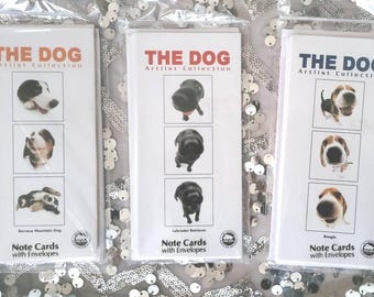 Dog Breed Note Cards: Artlist Collection 3 Packs