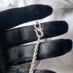 Pu&ograve; includere: Una collana a catena d'argento con chiusura a moschettone. La catena &egrave; delicata, in stile curb.