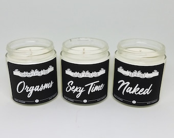 4oz Adult Humor Candle︱Funny Couples Gift