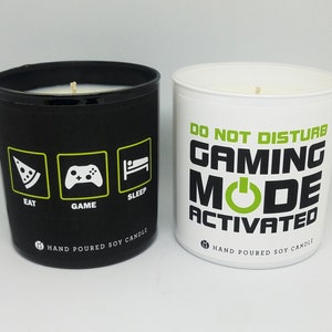 9oz Gamer Candle | Funny Video Game Gift | Gaming, Computer, Console | Scented Soy Candle | Gifts for Gamers